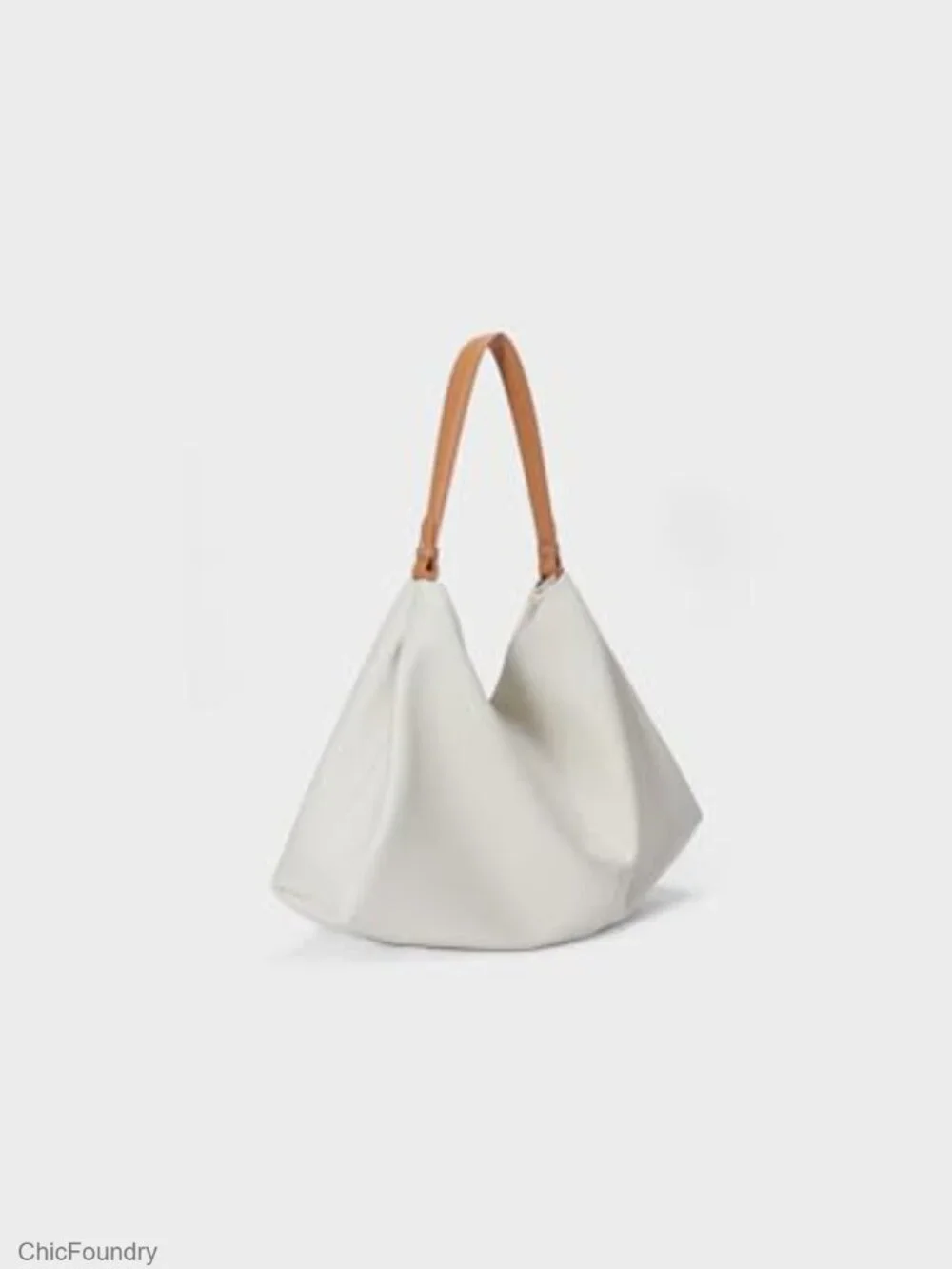 Minimalist Soft Leather Tote Bag Shoulder Purse Hobo Work Bag